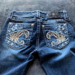 Miss Me ankle skinny jeans